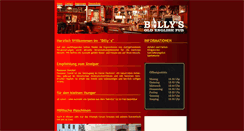 Desktop Screenshot of ins-billys.com